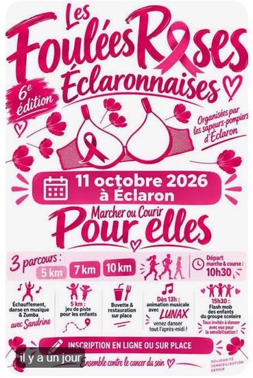Octobre Rose (Eclaron, 52290, Haute-Marne)