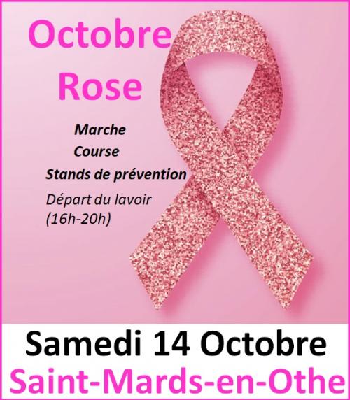 Octobre Rose: Courses et Marches contre le cancer du sein (Saint-Mards-en-Othe 10160, Aube)